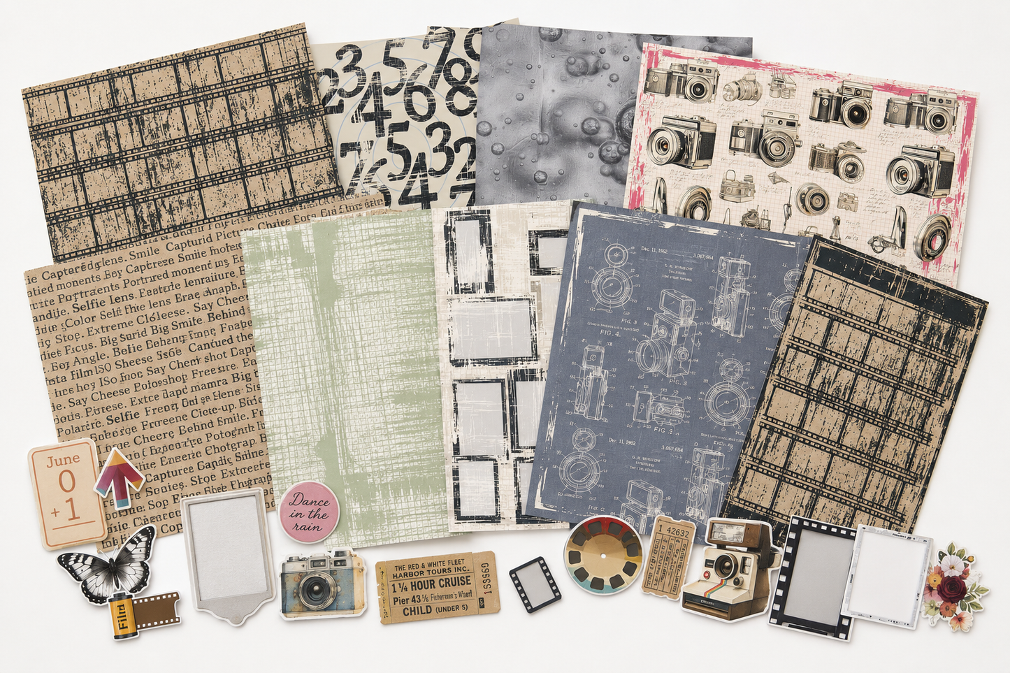 Digital Paper Collection - Capture the Fun