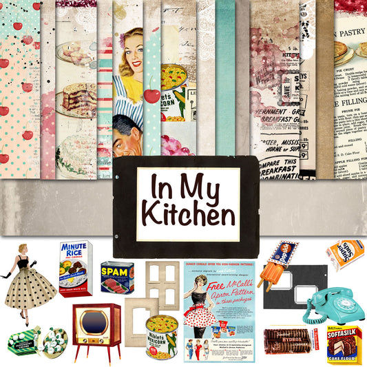 Digital Paper Collection - In My Kitchen