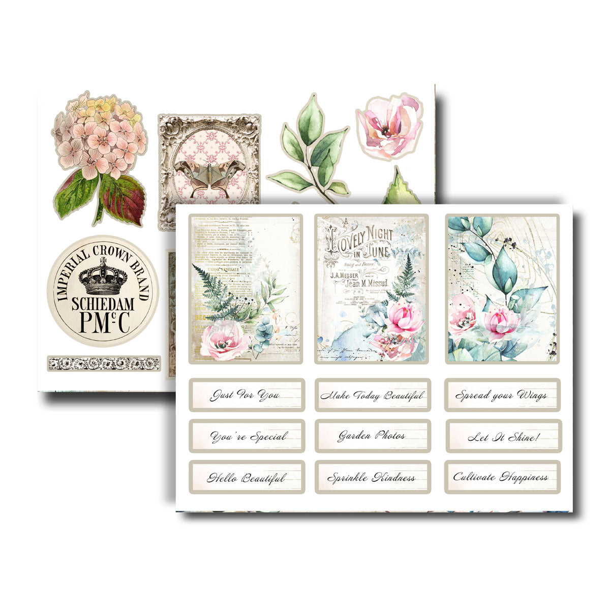 Digital Paper Collection - Delilah Dear - 8.5”x11”