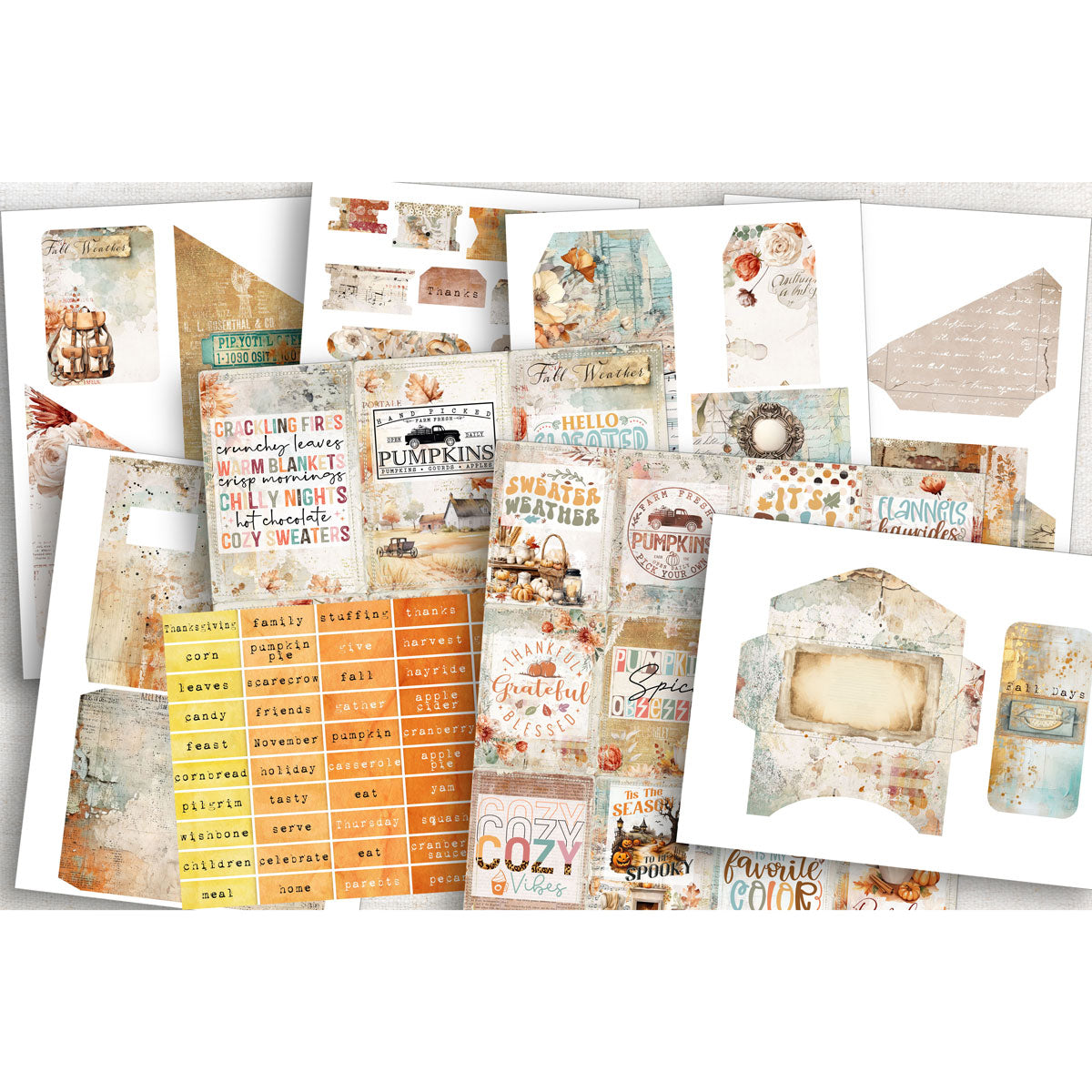 Accessory Set - Fall Days