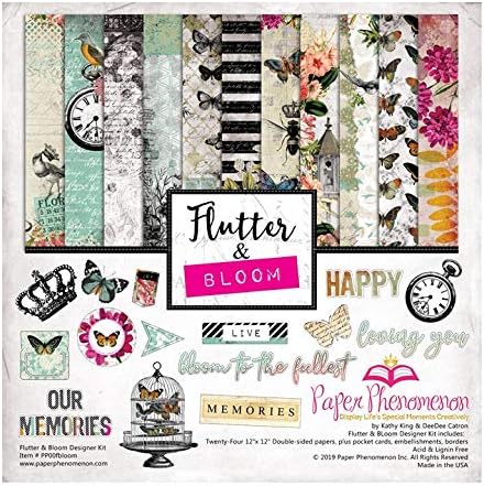 Digital Paper Collection - Flutter & Bloom