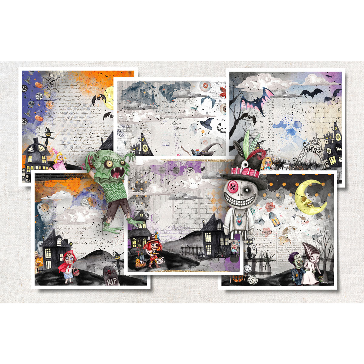 Digital Paper Collection - Happy Halloween - Add On