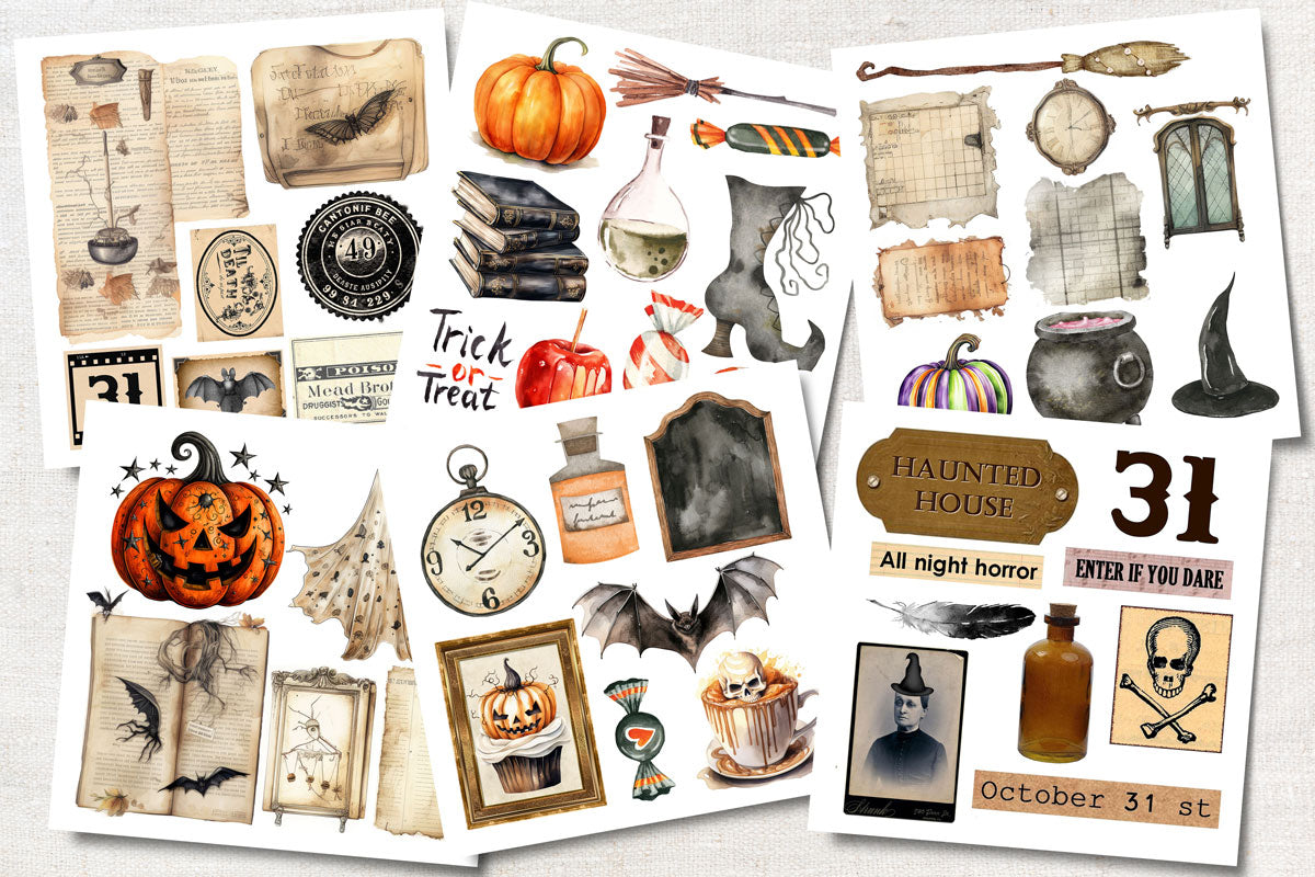 Digital Paper Collection - The Haunting I