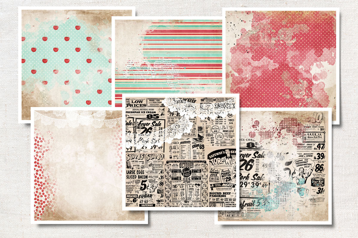 Digital Paper Collection - In My Kitchen