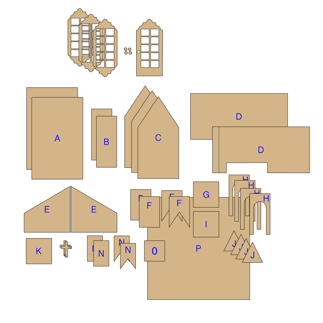 It takes a Village - Church - SVG files