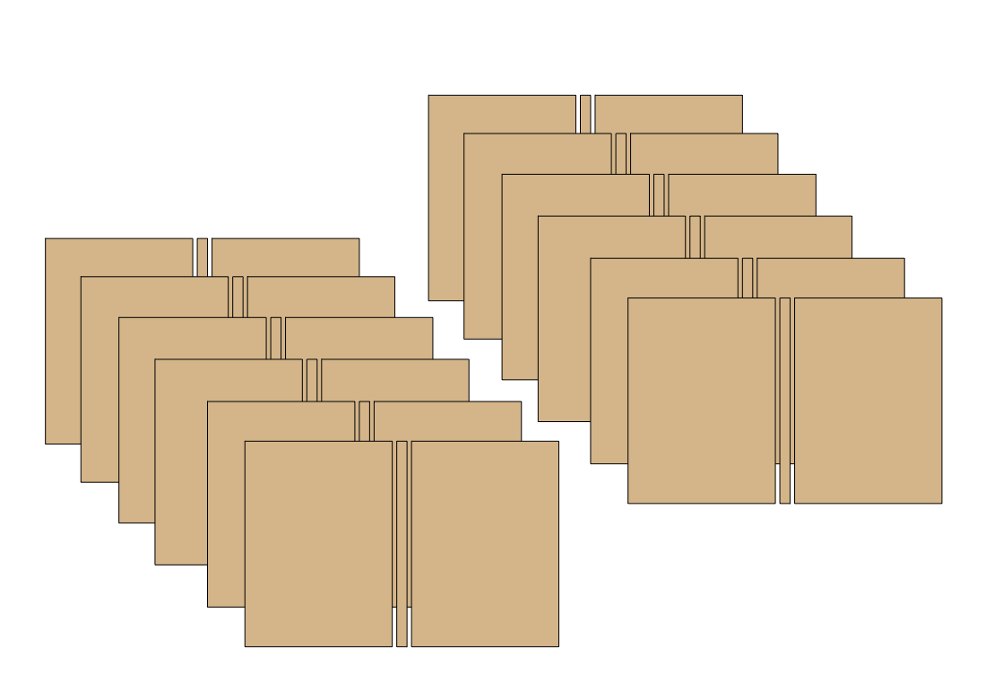 Pre-Cut Chipboard Shapes - Little Chapters Box & Booklets