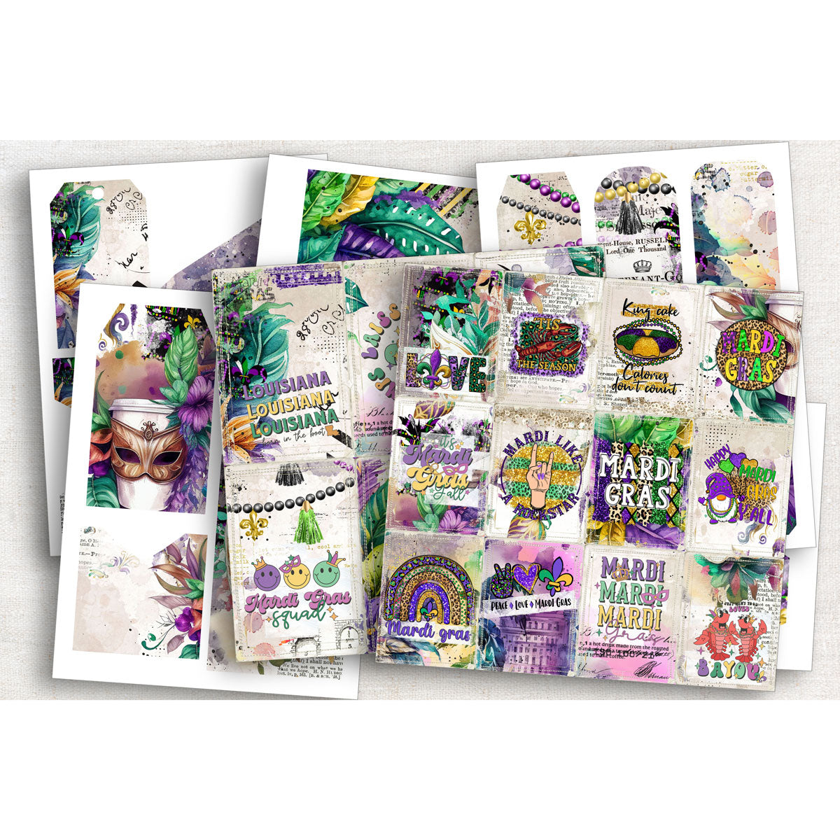 Accessory Set - Mardi Gras