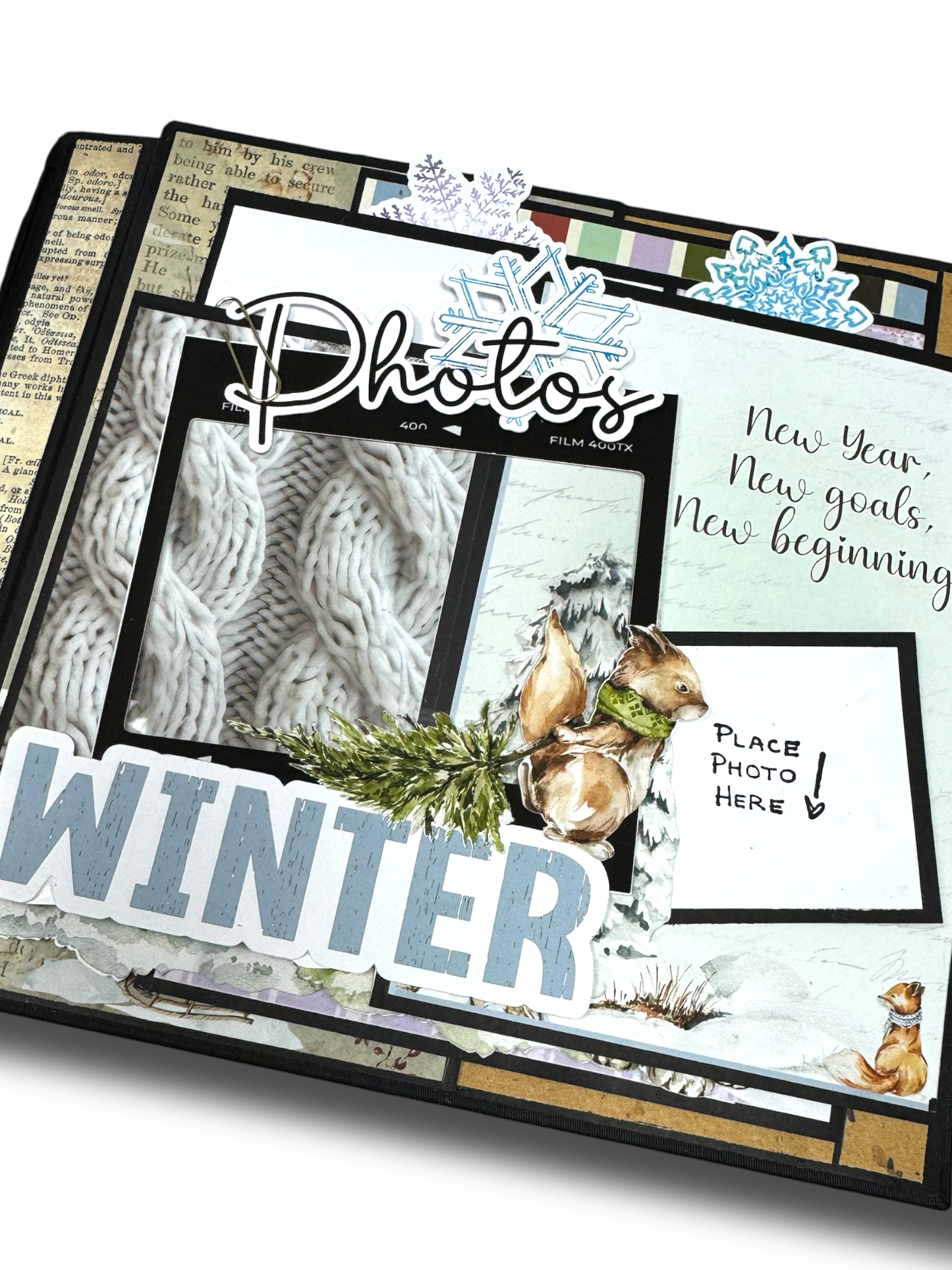 2025 Moving Parts Minis - January - Quiet Winter - Digital Paper Collection ONLY