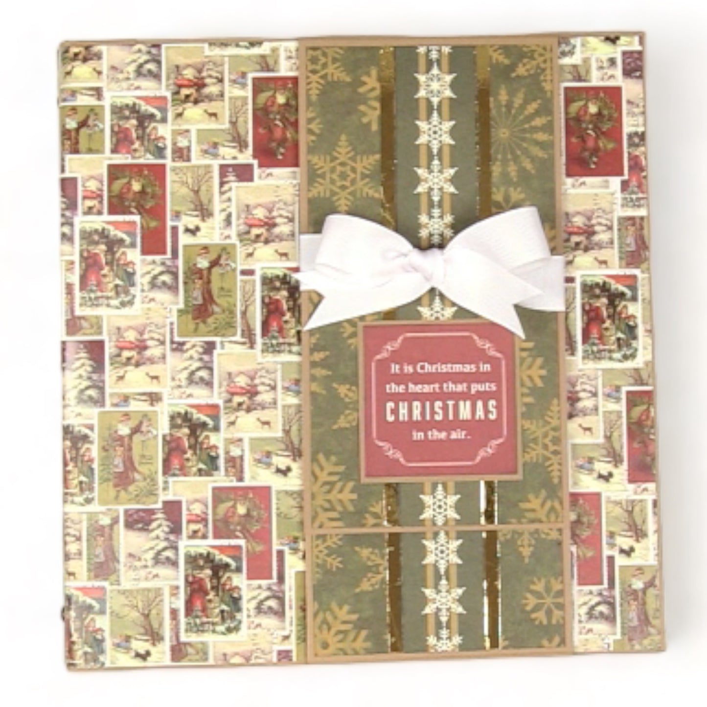 Remix Single Project - Retro Fitted Mini Scrapbook