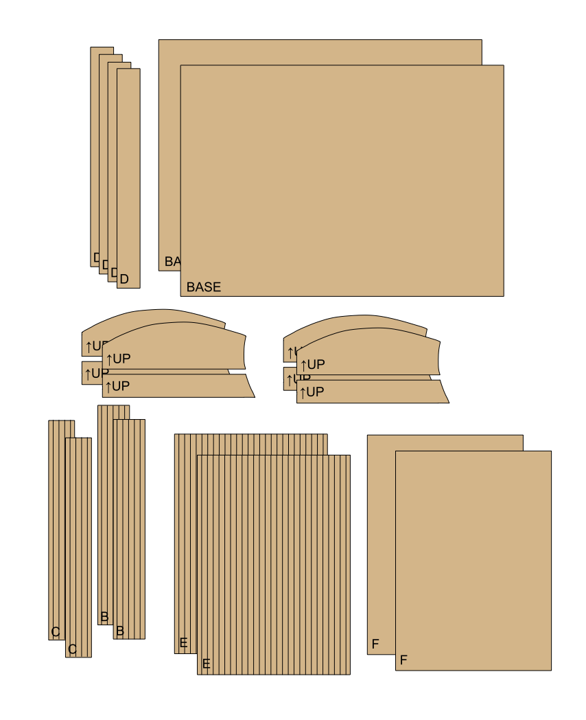 Pre-Cut Chipboard Shapes - Pages of Life