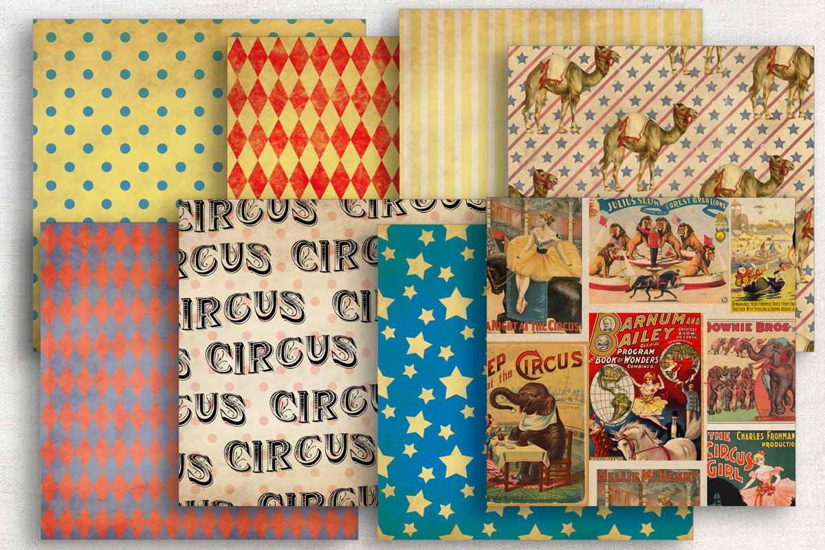 Digital Paper Collection - Showtime