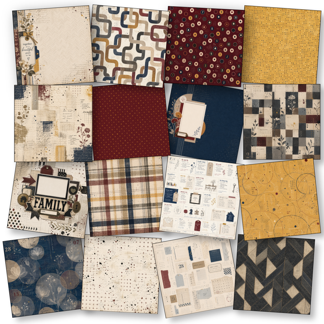 Printed Paper Collection - The Story of Us