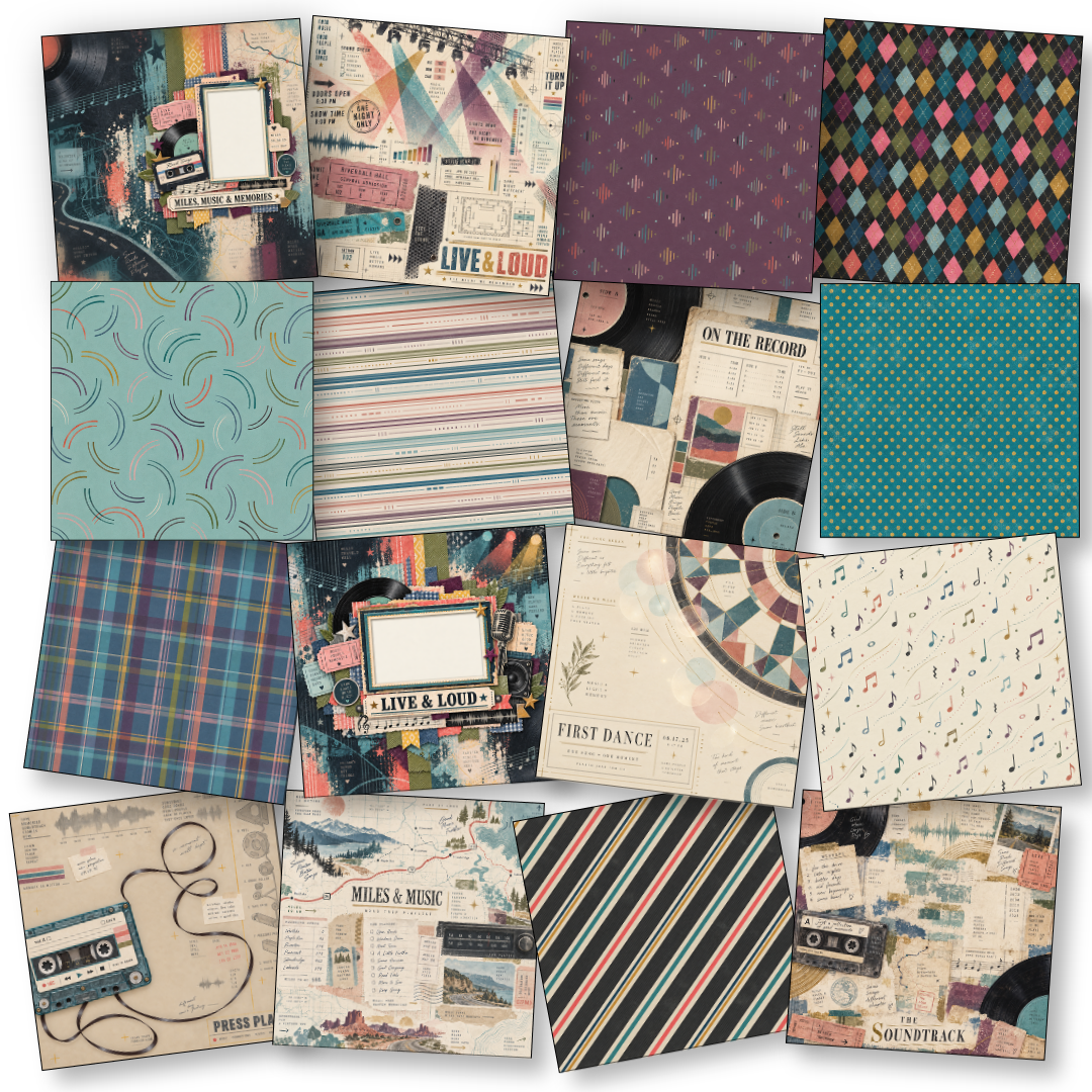 Digital Paper Collection - SoundTrack