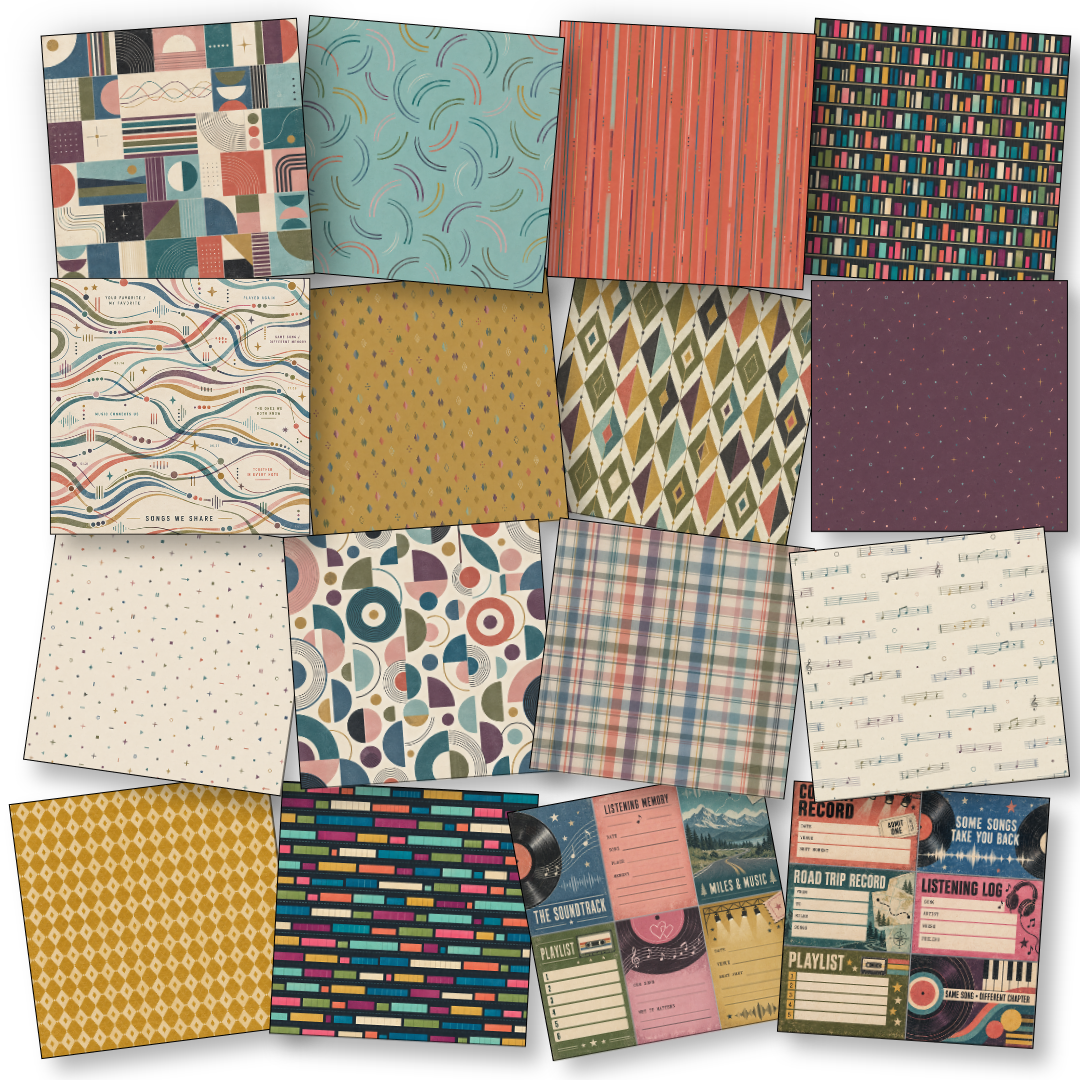 Digital Paper Collection - SoundTrack