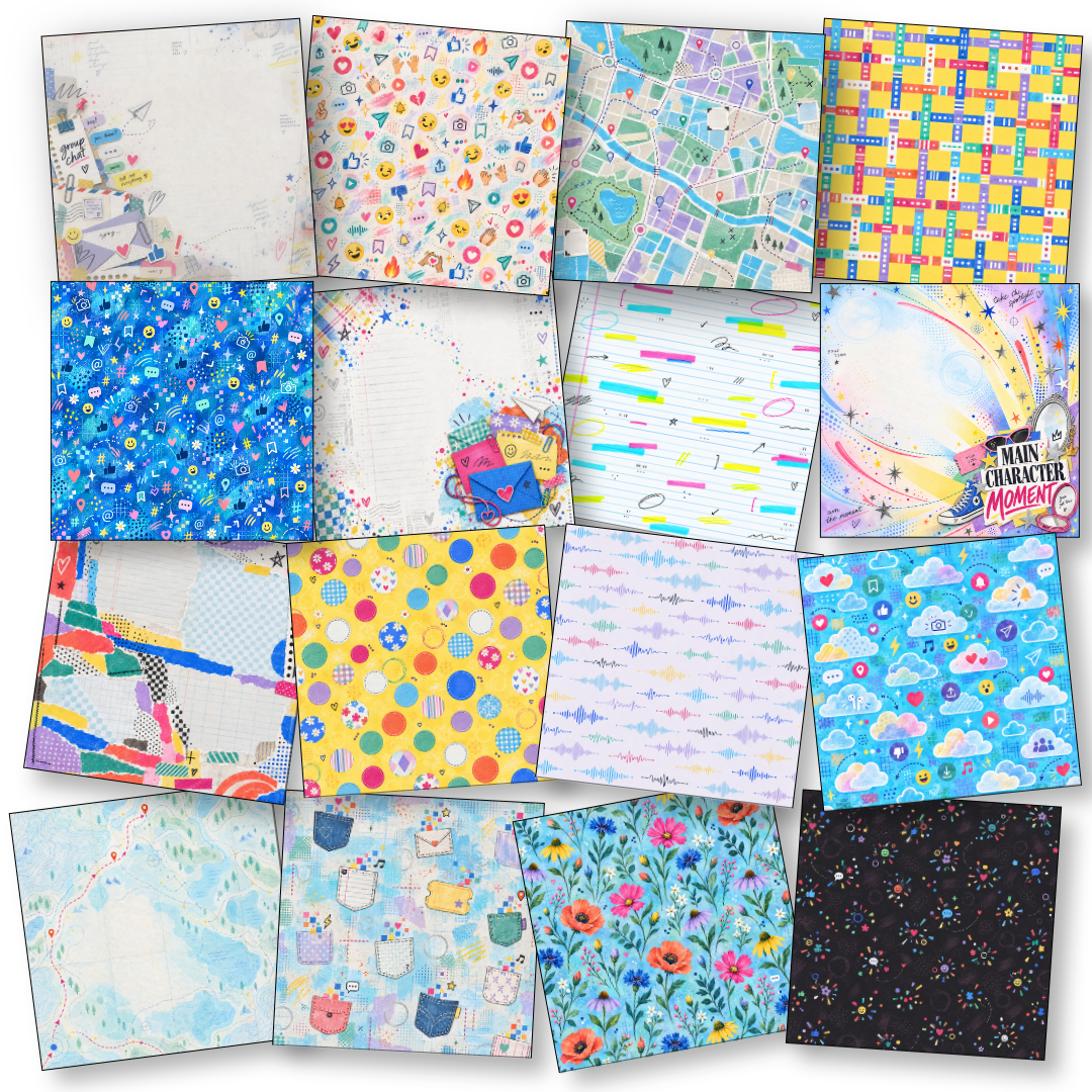 Digital Paper Collection - Life on the Daily