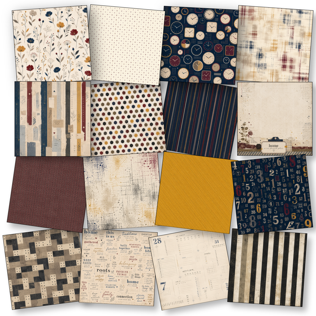 Printed Paper Collection - The Story of Us