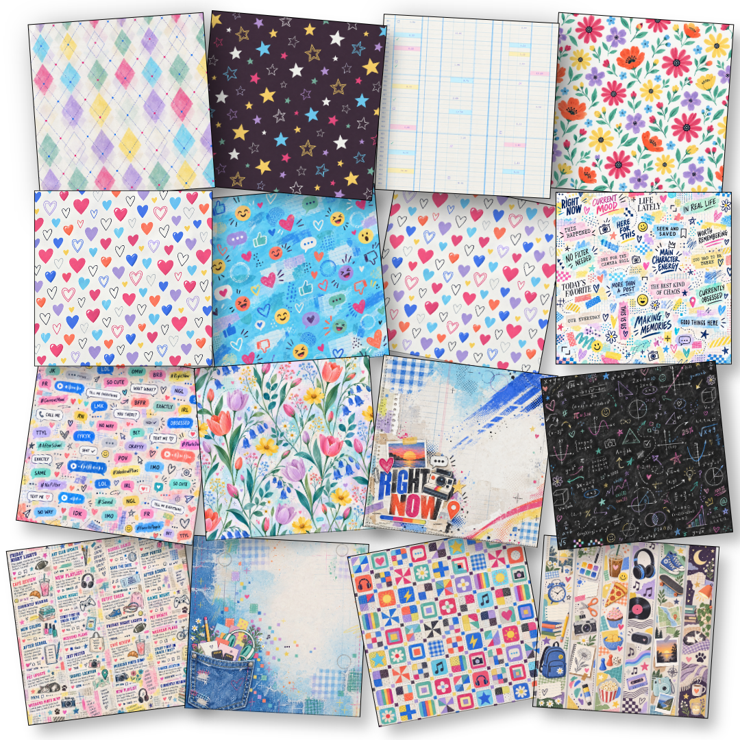 Digital Paper Collection - Life on the Daily