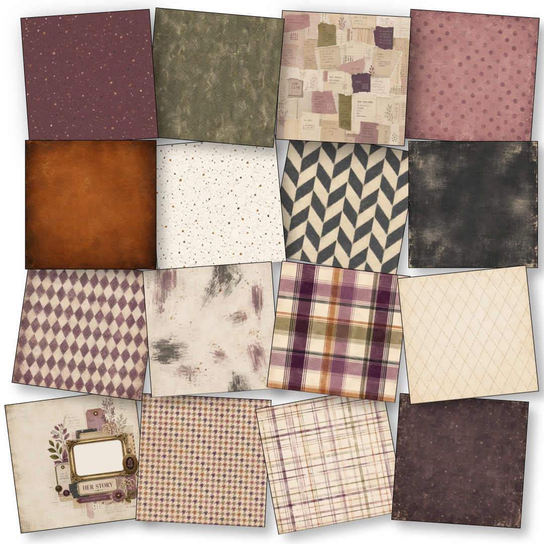 Digital Paper Collection - Her Story