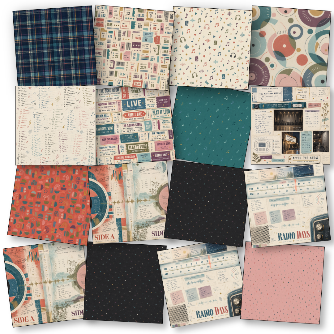 Digital Paper Collection - SoundTrack