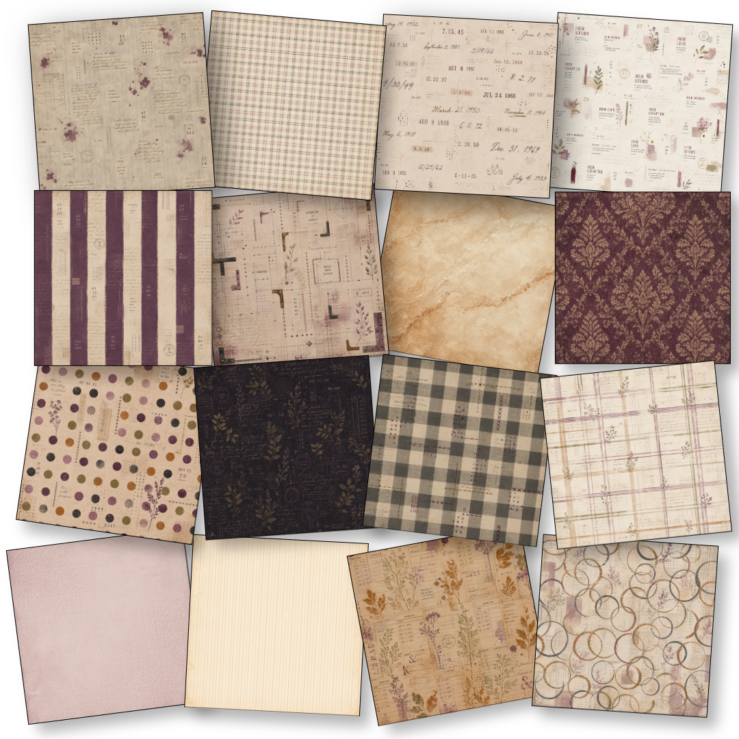 Digital Paper Collection - Her Story