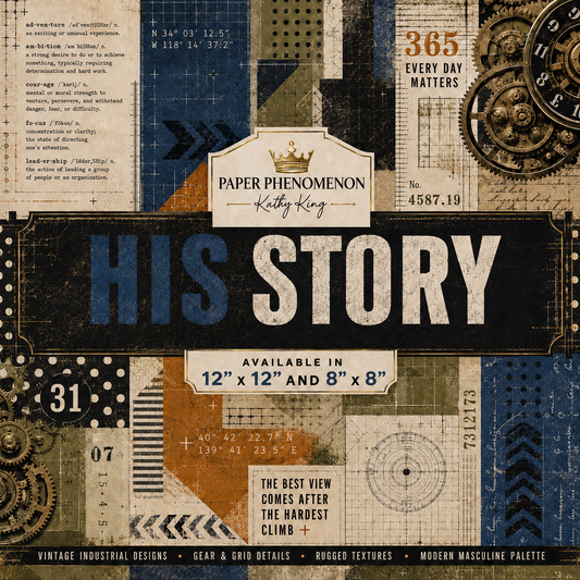 Digital Paper Collection - His Story