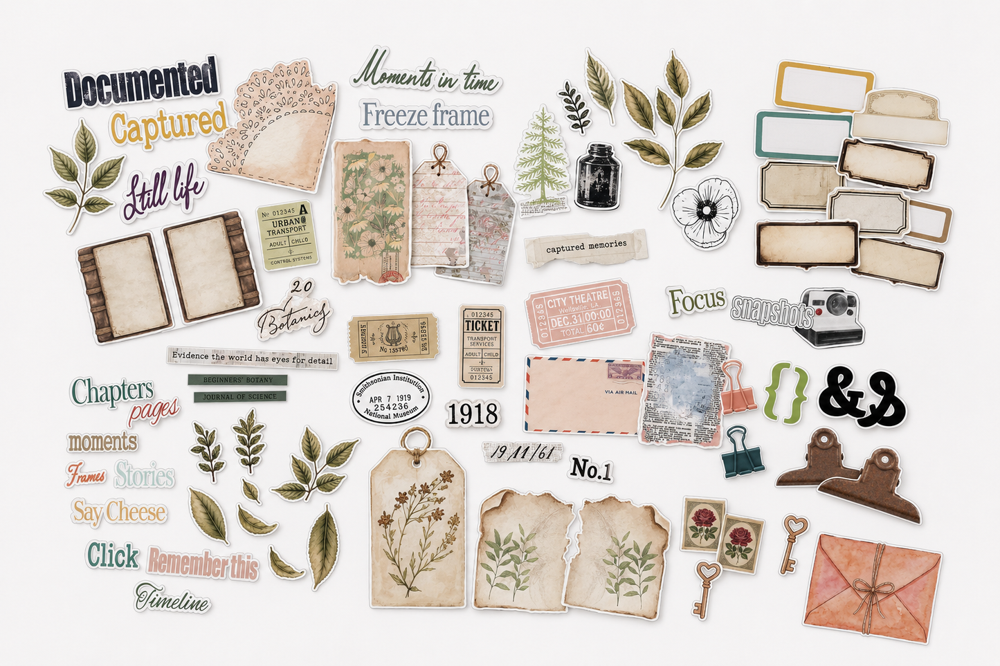 Digital Paper Collection - The Beautiful Everyday