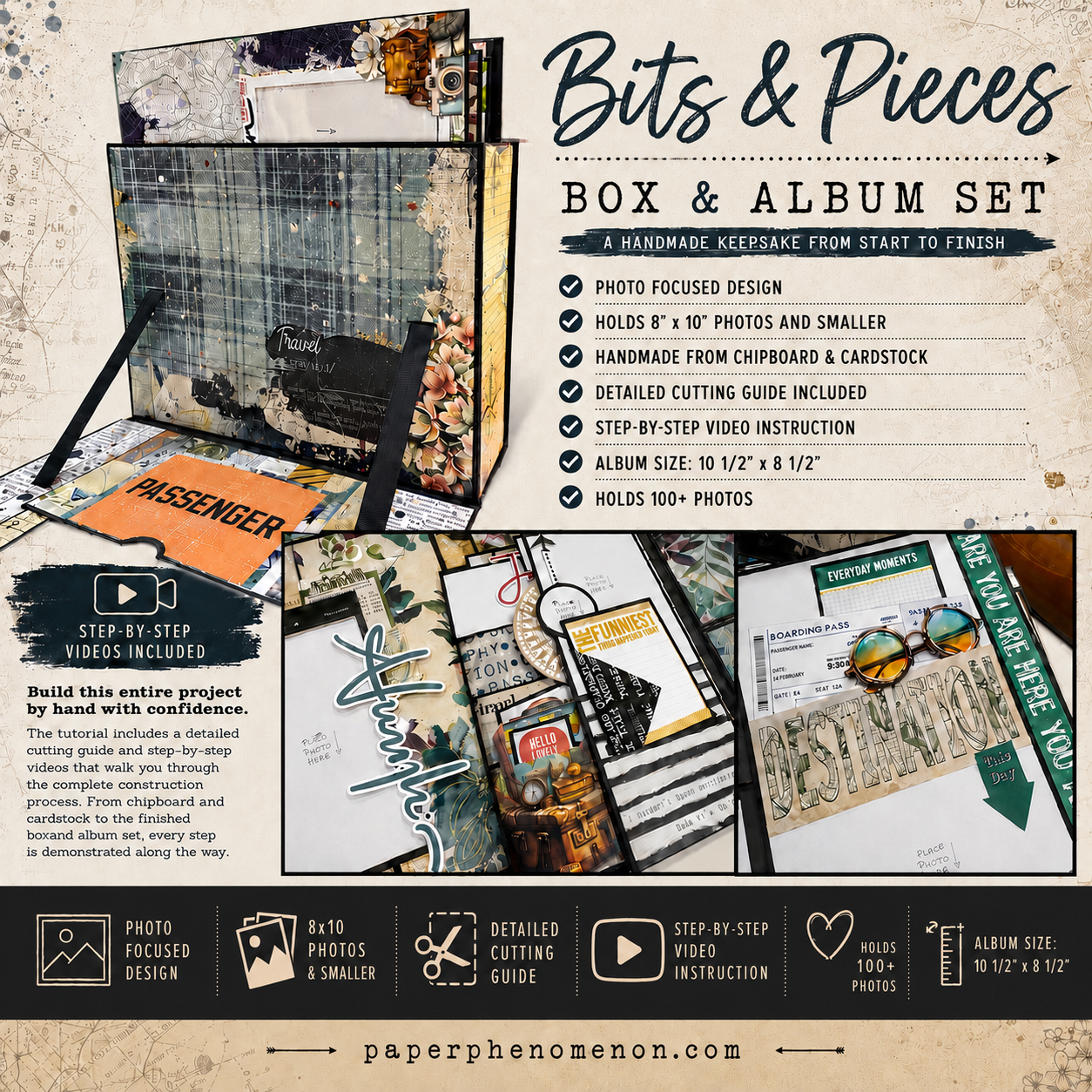Bits & Pieces Album & Box Combo