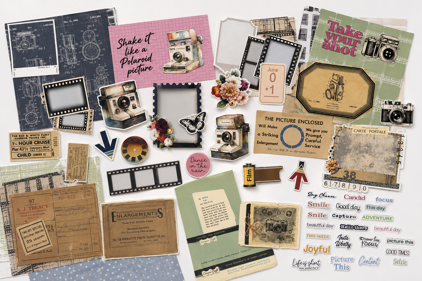Digital Paper Collection - Capture the Fun