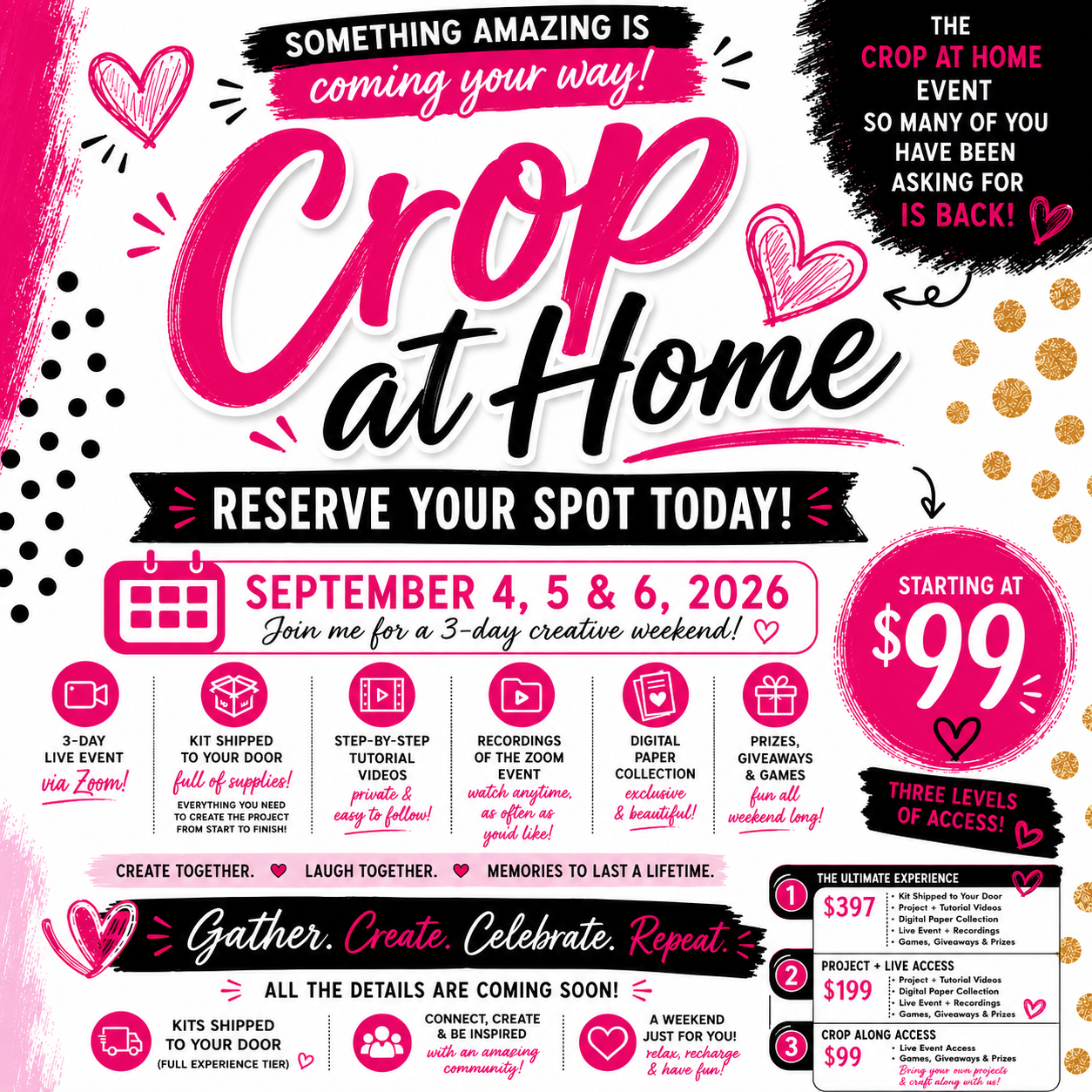 Crop At Home - Lovely Little Moments
