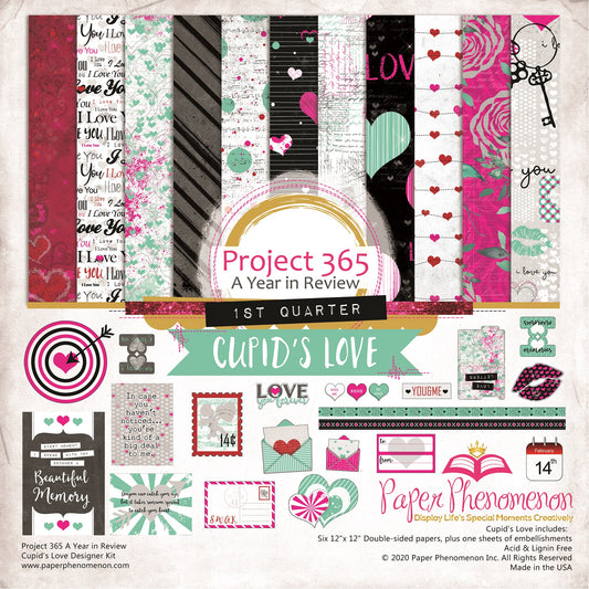 Printed Paper Collection - Cupid's Love