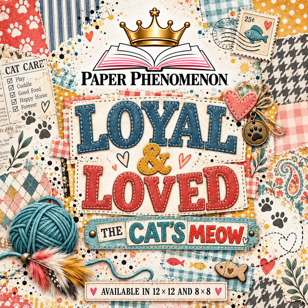 Digital Paper Collection - Loyal & Loved - Cat's Meow