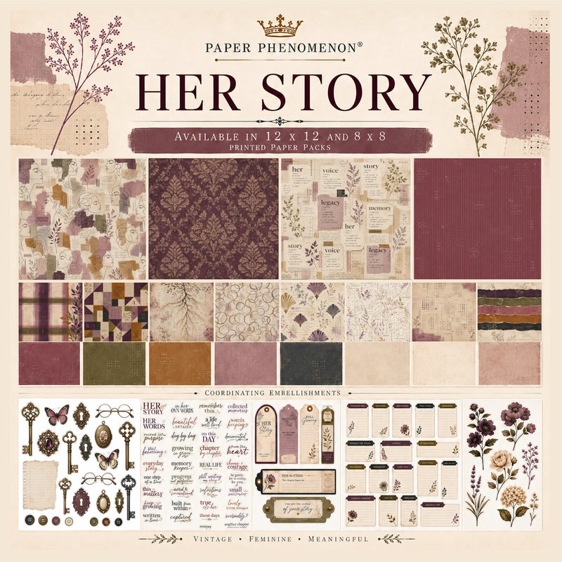 Digital Paper Collection - Her Story