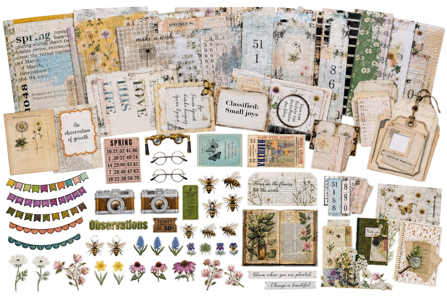 Digital Paper Collection - The Beautiful Everyday