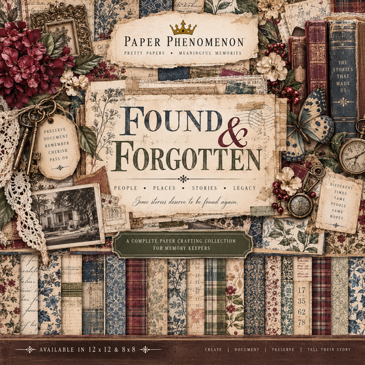 Digital Paper Collection - Found & Forgotten