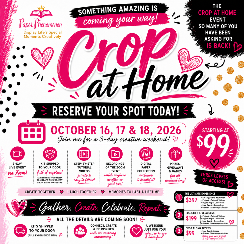 Crop At Home - Lovely Little Moments