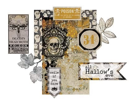 Digital Paper Collection - All Hallows Eve