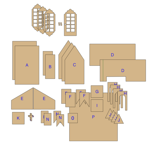 It takes a Village - Church - SVG files