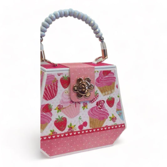 Little Miss Cupcake Handbag Mini Album