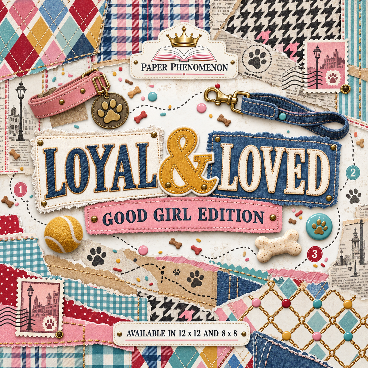 Digital Paper Collection - Loyal & Loved Good Girl Edition