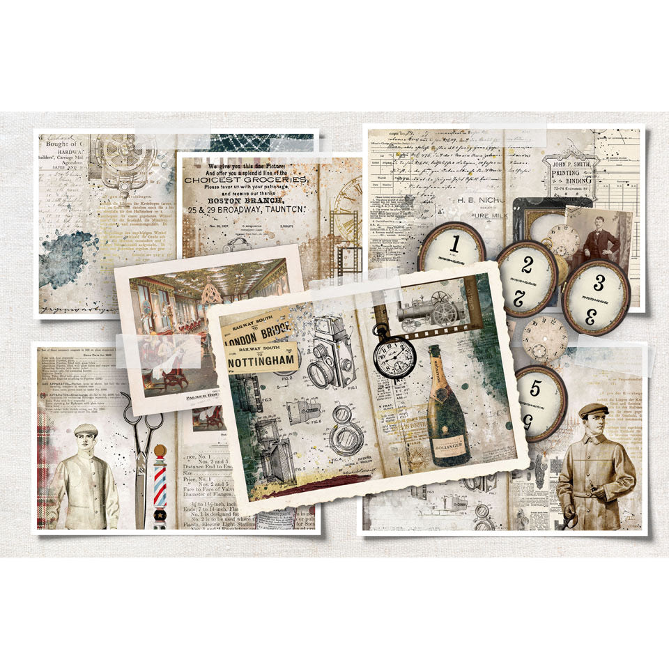 Digital Paper Collection - Birmingham - 8.5”x 11”