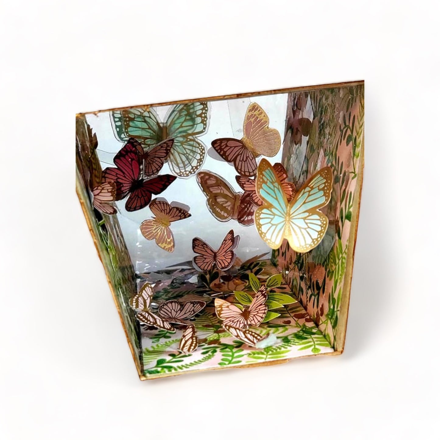 Butterfly Oasis Basket & Mini Album