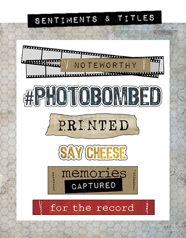 Digital Paper Collection - Photo Bomb