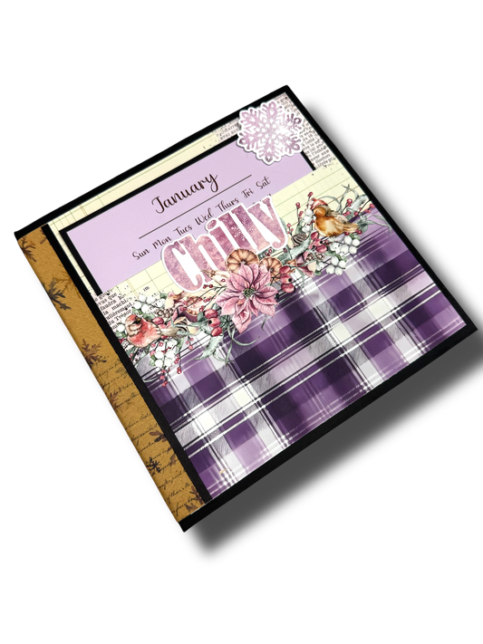 2025 Moving Parts Minis - January - Quiet Winter - Digital Paper Collection ONLY