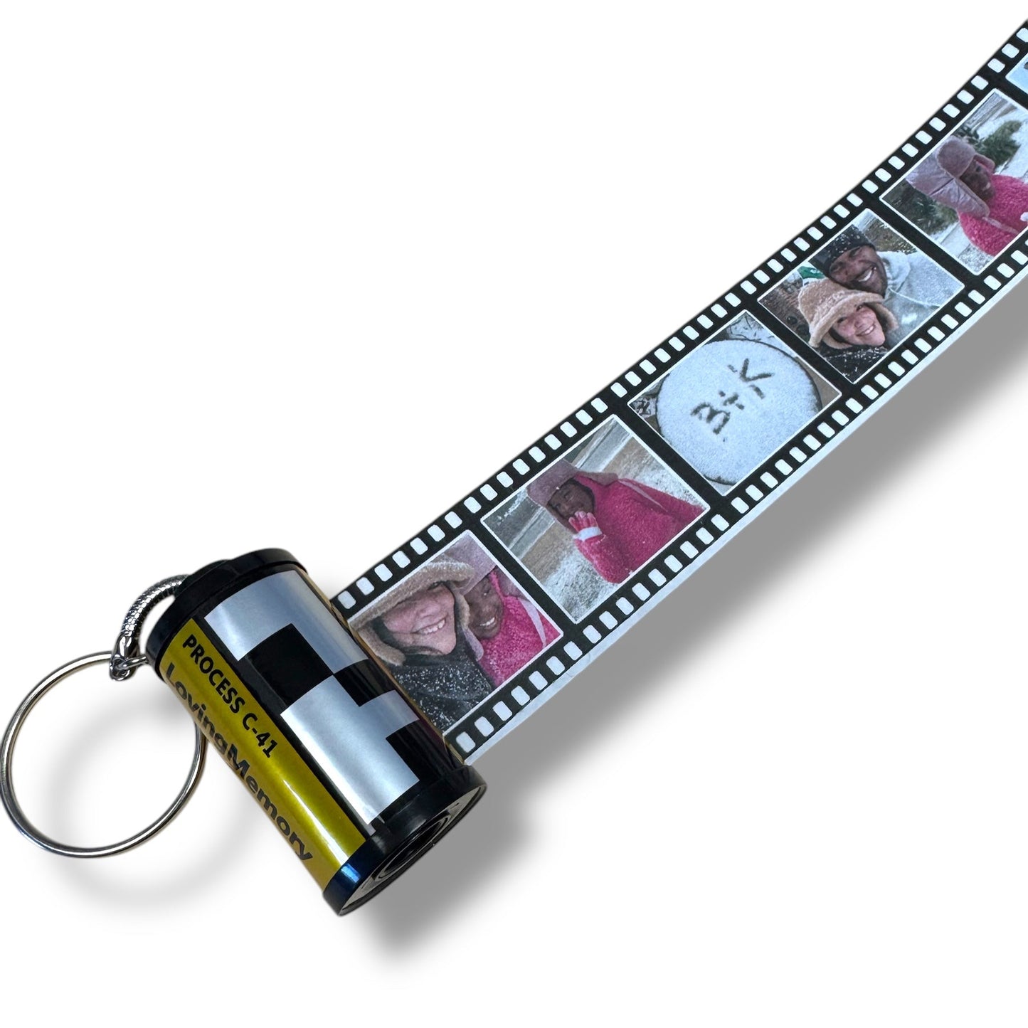 Camera Film Strip Keychain