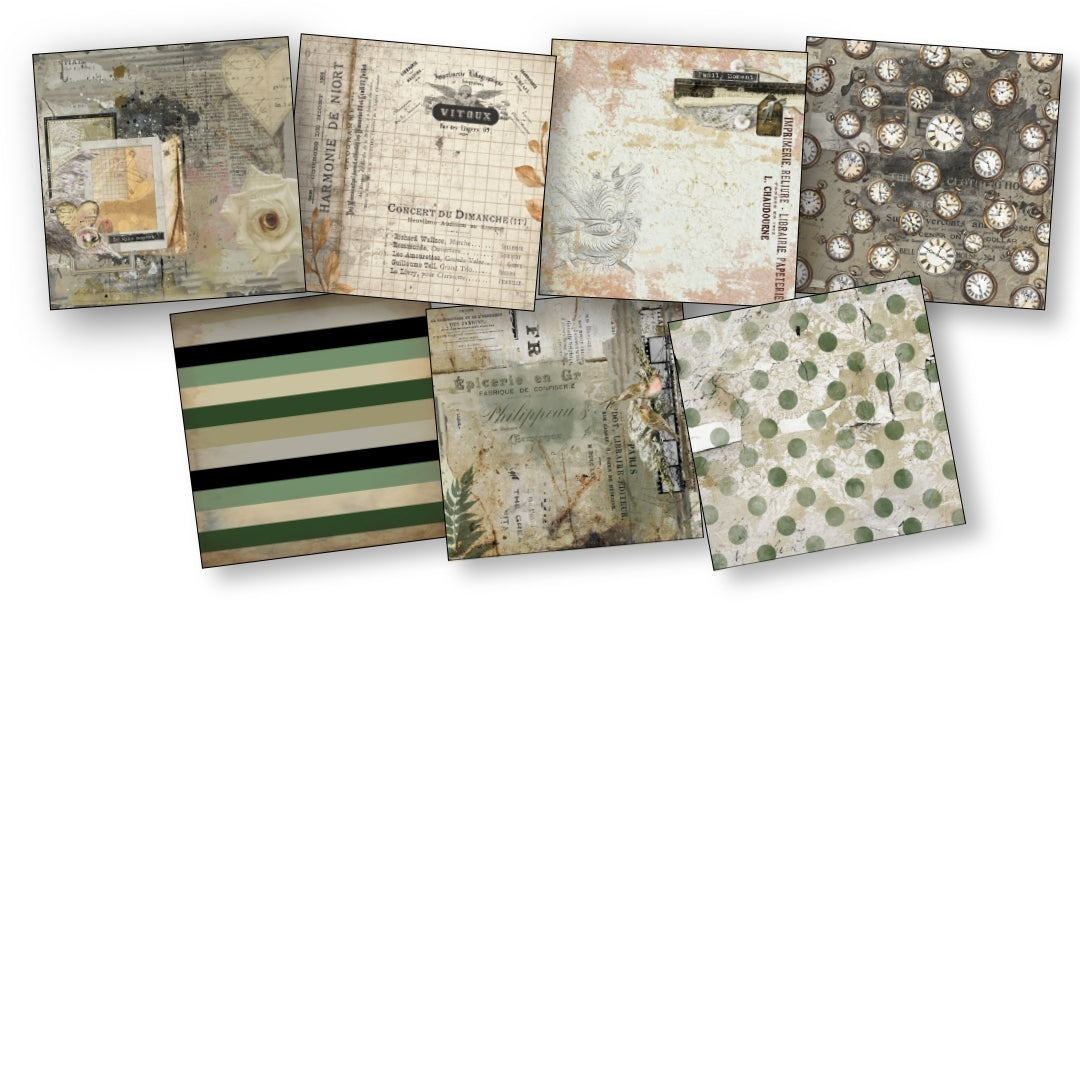 Digital Paper Collection - Rooted Stories