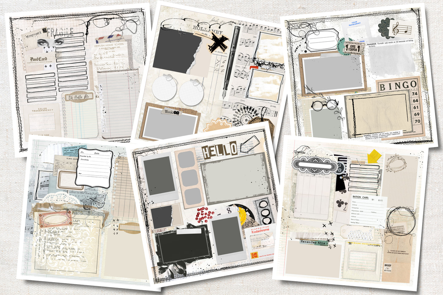 Digital Paper Collection - Messages from the Past