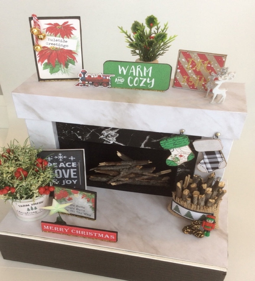 Warm & Cozy Fireplace with Lapbook