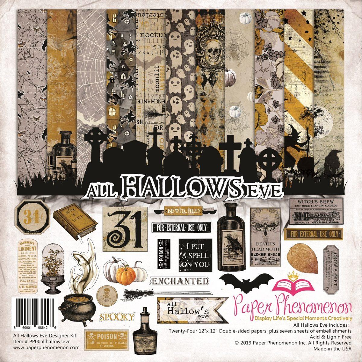 Digital Paper Collection - All Hallows Eve